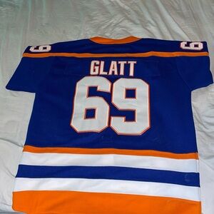 Doug Glatt #69 Goon Halifax Navy Hockey Jersey